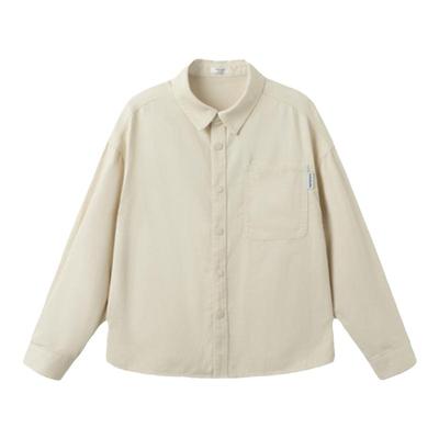 巴拉巴拉男童长袖衬衫大童轻薄外套儿童纯棉衬衣2025秋季新款童装