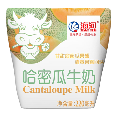 海河蜜瓜牛奶220ml*10袋调制乳