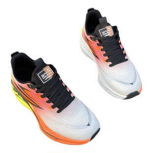 青少年跑鞋无碳板轻便软底运动鞋3D呼吸网面男女学生防滑耐磨网鞋