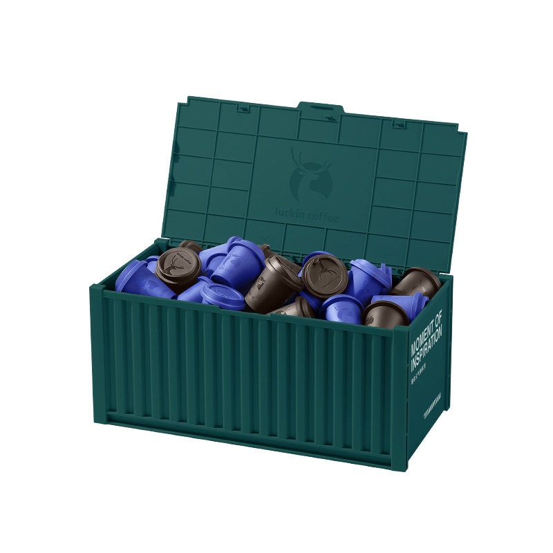 瑞幸咖啡速溶冻干咖啡粉经典加浓生椰拿铁美式黑咖啡60杯囤货装