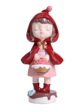 蓝色蜗牛家居摆件艺术家原创