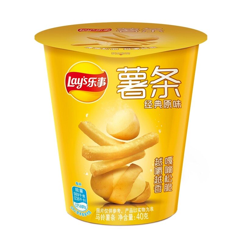 乐事真脆薯条经典原味40g