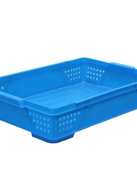 透气食品箱浅盘加高面包周转筐
