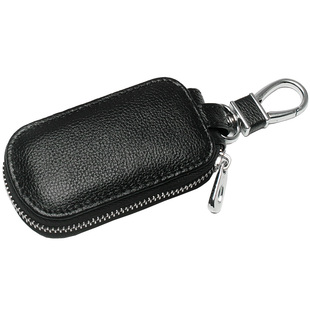 头层牛皮汽车钥匙包通用男士真皮多功能男款家用女收纳迷你小男式