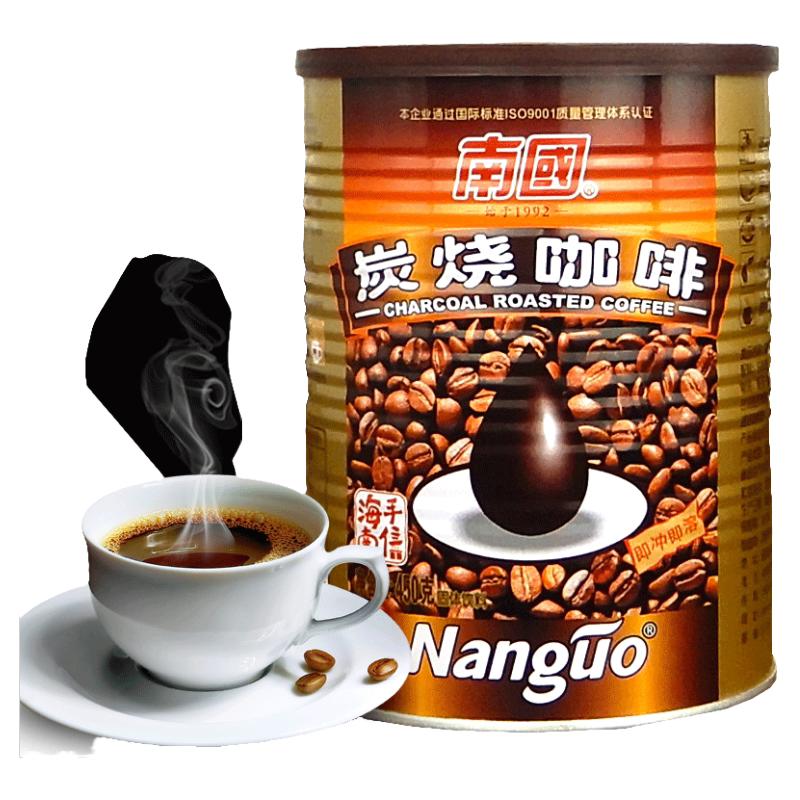 南国特产三合一炭烧咖啡咖啡