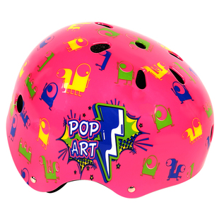 ACTION动感儿童户外运动轮滑自行车滑板长板初学平衡车安全帽头盔