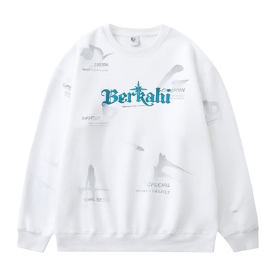 不起球不褪色长袖卫衣男装学生潮