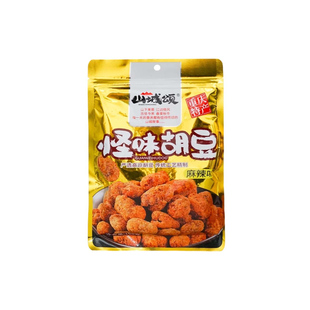 重庆特产山城颂怪味胡豆168g老字号麻辣零食蚕豆兰花豆传统小吃