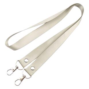 2.0cm铆钉双秤钩挂绳挂脖员工牌胸卡胸牌展会绳吊绳印字定制logo