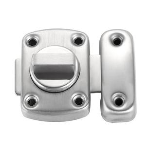 304不锈钢插销卧室房内开门栓卫生间商场防盗明装旋转老式反锁扣