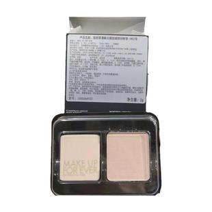 稀缺现货~MAKE UP FOREVER/玫珂菲清晰无痕粉饼中样2g 1R02粉一白