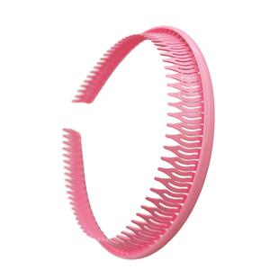 台湾加长圆条大头围发箍刘海发卡防滑长齿围梳儿童男女款新年发夹