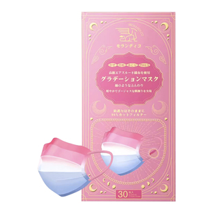 日本Morandi Co网红爆款彩色超薄防寒男女成人独立装MC腮红口罩