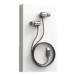 原装正品重低音有线耳机入耳 typec圆口适用华为oppo平板电脑降噪