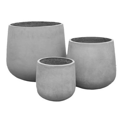水泥花盆花箱种植箱酒杯形镁泥盆