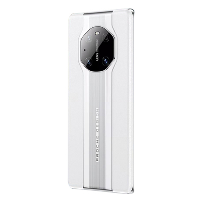 适用华为mate70真皮手机壳保时捷