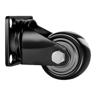 防下坠门底滑轮移动底座侧装竖装推拉平移房门背后支撑轮静音耐磨