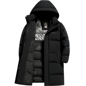 雪中飞加厚抗寒保暖长款羽绒服