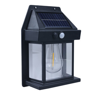 新款户外太阳能壁灯户外防水灯感应庭院灯花园别墅小夜灯照明防水