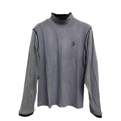 通勤百搭半高领双面德绒打底衫女2025冬新款加厚保暖内搭上衣绒衫