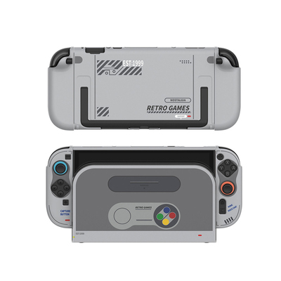 Switch2复古分体保护壳可放底座