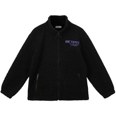 美特斯邦威摇粒绒外套棉服