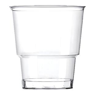 一次性航空杯子加厚加硬耐高温食品级硬透明酒杯商家用太空塑料杯