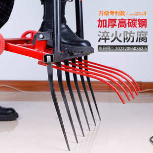 深翻器农用工具家用翻土松土挖土开荒神器人工翻地铁锹铲户外锄头