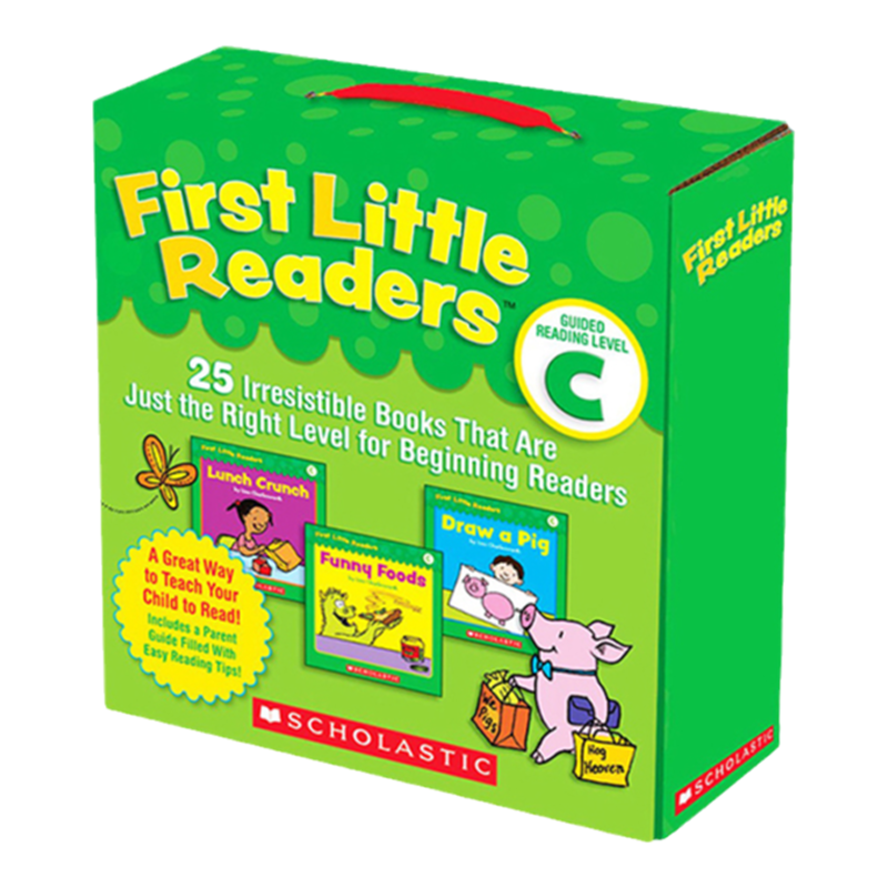 英文原版 儿童绘本 First Little Readers level C 我的阅读小套装 25本合集 儿童启蒙学习英文版 亲子互动学习 图画故事书