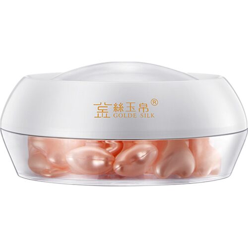 金丝玉帛多肽菁萃液小爱心面部精华液胶囊毛孔粗大保湿补水精华油
