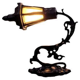 方寸景沙盘建筑模型小壁灯欧式摆件迷你diy材料87比例HOLED暖光