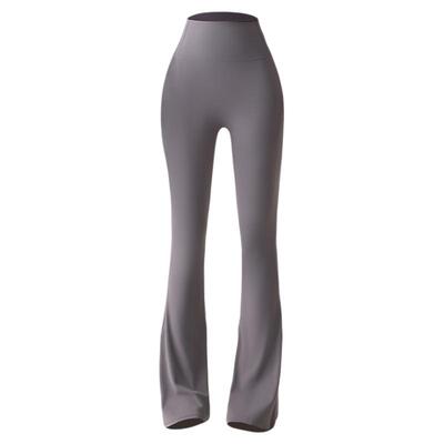 夏秋季微喇瑜伽裤修身收腹鲨鱼打底裤薄款女外穿显瘦显身材马蹄裤