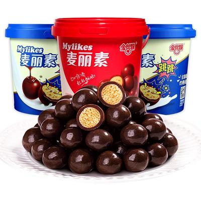 金丝猴麦丽素巧克力桶装独立包装