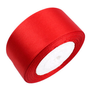 红色丝带婚礼彩带绸缎汽车扎带结婚喜糖盒缎带红绳大红绸带宽飘带