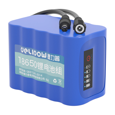 德力普电量显示18650锂电池组