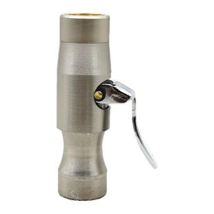 铜制自锁轮胎充气夹头汽车气压表打气嘴胎压表夹气嘴充气嘴充气管