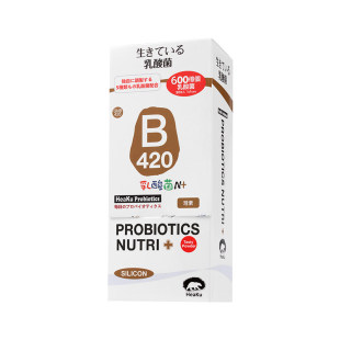 【晁然推荐】HeaKu熊健B420水溶性硅晶素代代数字管理成人益生菌
