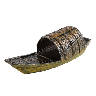 一帆风顺铜船模型乌篷摆件家居装饰品客厅书柜桌面摆设办公桌礼品