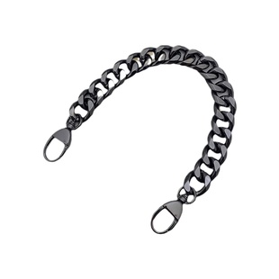 枪黑色粗链条铝链子金属包带提手装饰链包包改造配件肩带单买斜挎