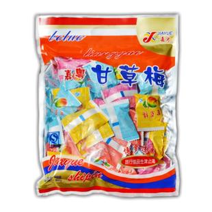 惠州特产博罗凉果嘉粤甘草梅话梅九制甘草莓酸甜零食蜜饯李肉果干