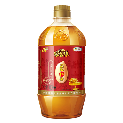 中粮福临门土榨花生油900ml