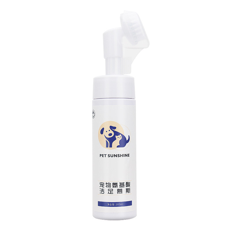 狗狗洗脚神器免擦清洁器免洗爪子底脚臭足部猫咪兔子宠物洁足泡沫