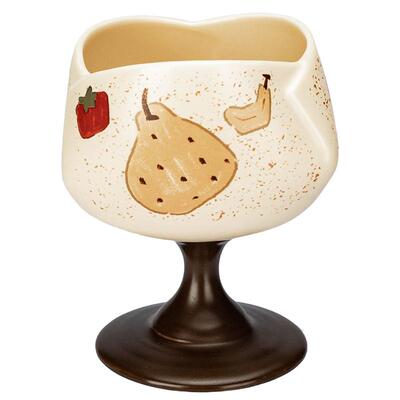 摩登主妇陶瓷马克杯高脚杯喝水杯