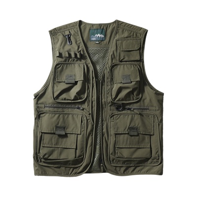 夏季薄款户外廉航神器钓鱼马甲