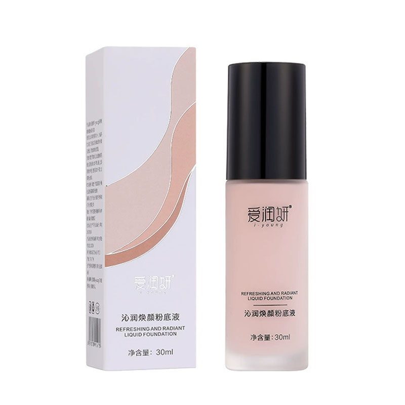 爱润妍官方旗舰店正品沁水润粉底液持久防水bb霜美白遮瑕不脱妆女