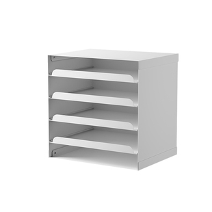 信盘文件收纳盒办公室桌面抽屉式整理柜a4资料文件多层分格置物架