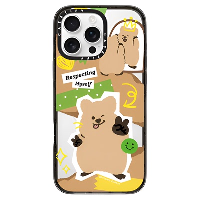 CASETiFY KKOTKA 珍惜自己 适用于iPhone16ProMax/16Pro/15ProMax/14ProMax手机壳