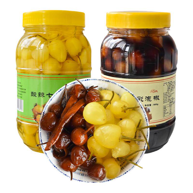 大瓶七彩椒下饭菜广西特产