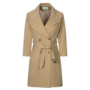 OPCP儿童中长款风衣外套2026秋冬新款男童复古气质优雅童装大衣