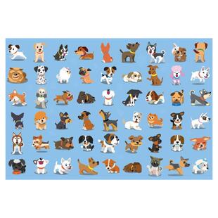 新款包邮Interdruk波兰进口益智儿童拼图玩具250大片可爱狗狗合集